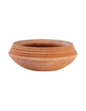 Striped Terracotta Bowl